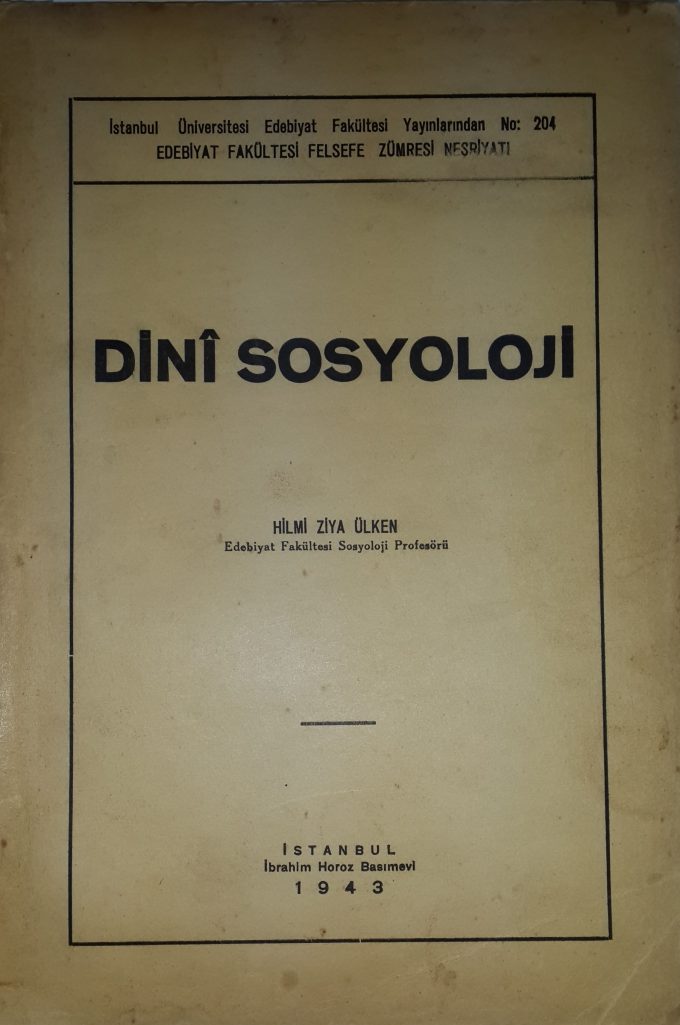dini sosyoloji
