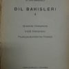 dil bahisleri 1