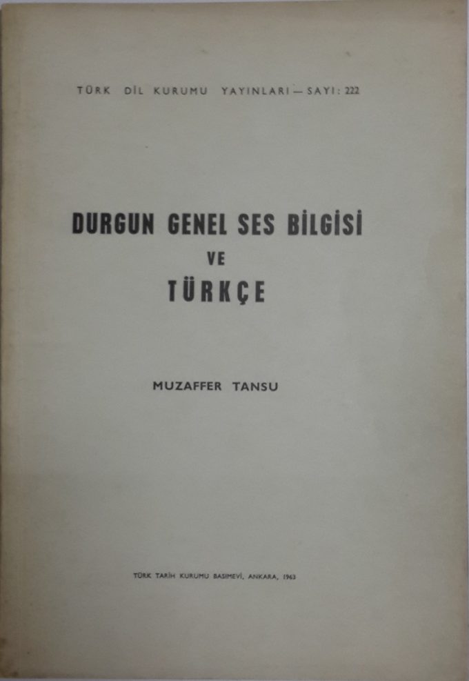 durgun genel ses bilgisi