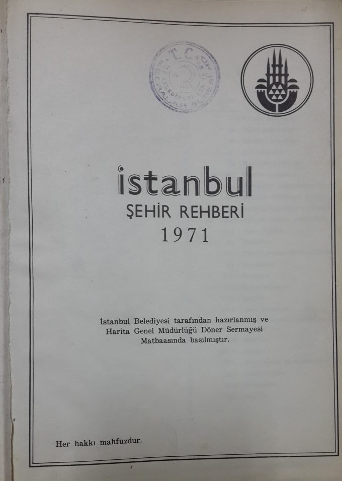 ist sehir rehberi 1971