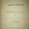 turk kanuni medenisi